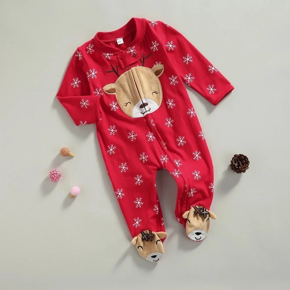 CARTER’S REINDEER SLEEP & PLAY SLEEPER - RED VARIOUS SIZES (NEW WITH TAGS) A2